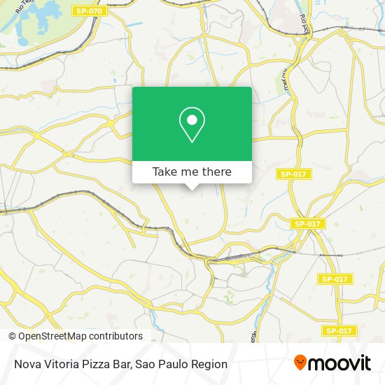 Nova Vitoria Pizza Bar map