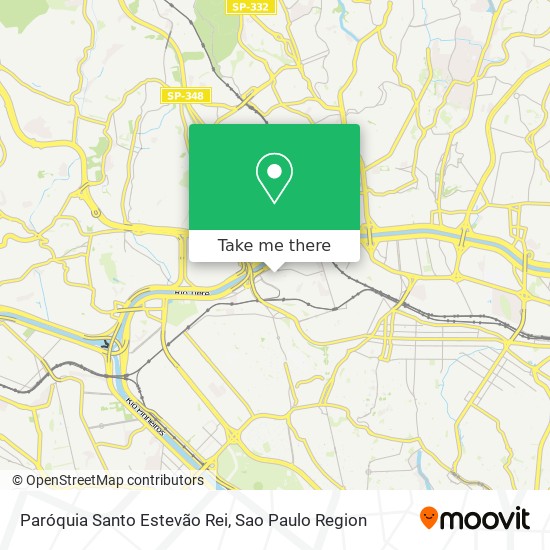 Paróquia Santo Estevão Rei map