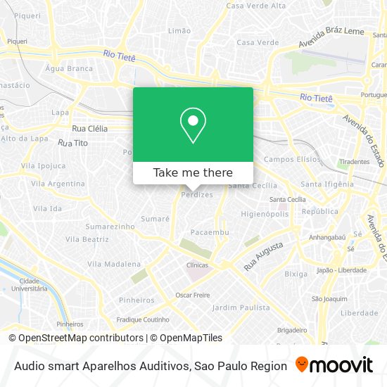 Audio smart Aparelhos Auditivos map