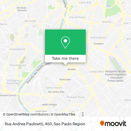 Rua Andrea Paulinetti, 460 map