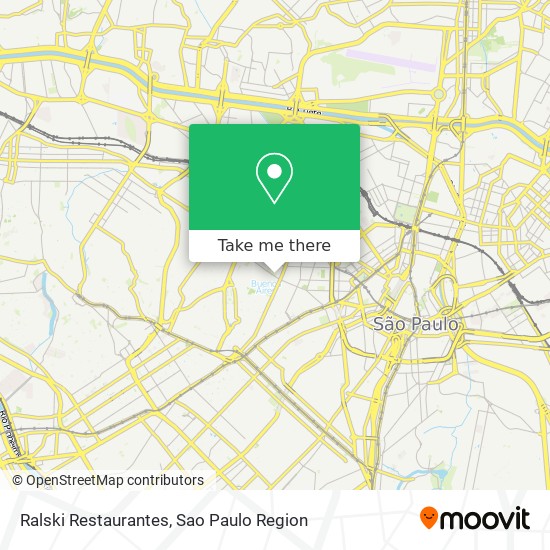 Mapa Ralski Restaurantes