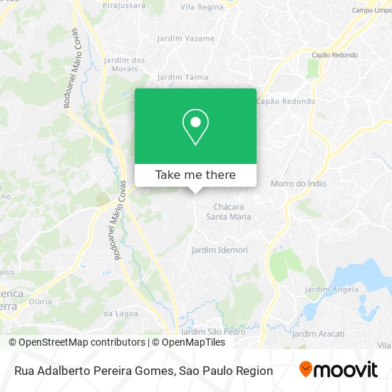Rua Adalberto Pereira Gomes map
