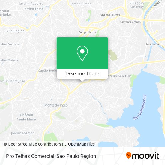 Pro Telhas Comercial map