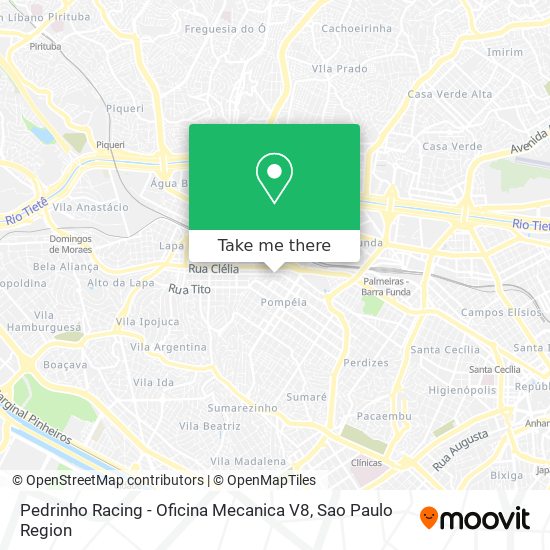 Pedrinho Racing - Oficina Mecanica V8 map