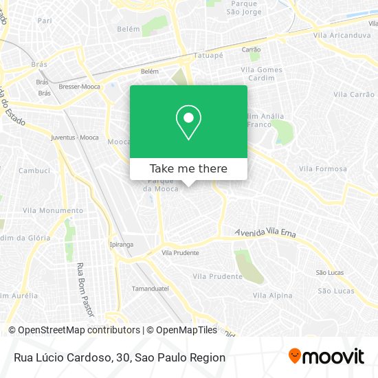 Mapa Rua Lúcio Cardoso, 30