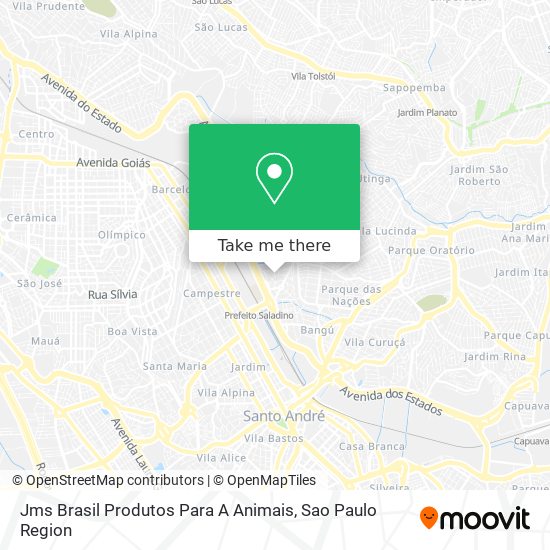 Jms Brasil Produtos Para A Animais map