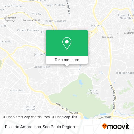 Pizzaria Amarelinha map