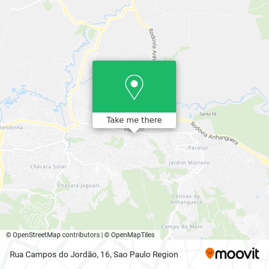 Rua Campos do Jordão, 16 map