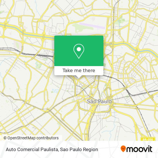 Auto Comercial Paulista map