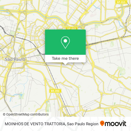 MOINHOS DE VENTO TRATTORIA map