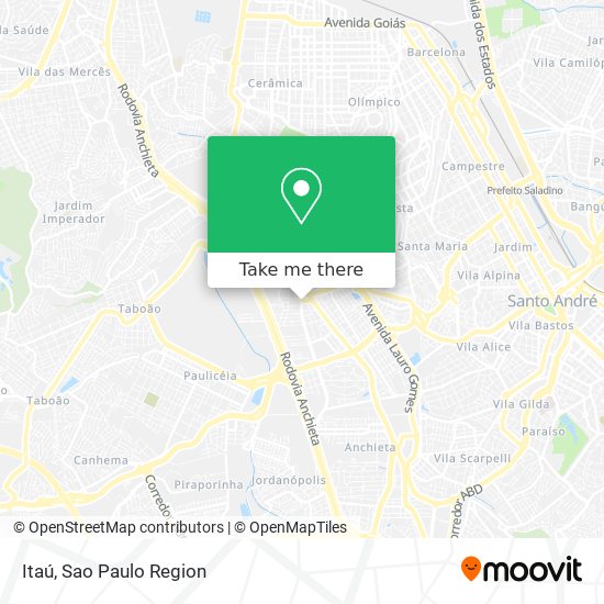 Itaú map