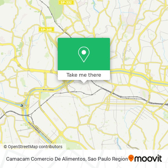 Camacam Comercio De Alimentos map