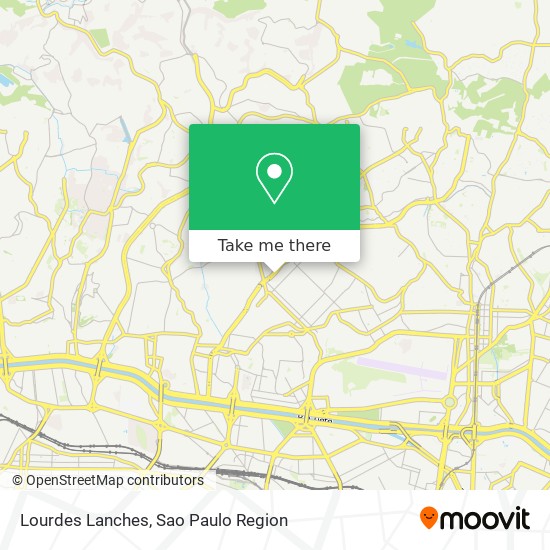 Mapa Lourdes Lanches