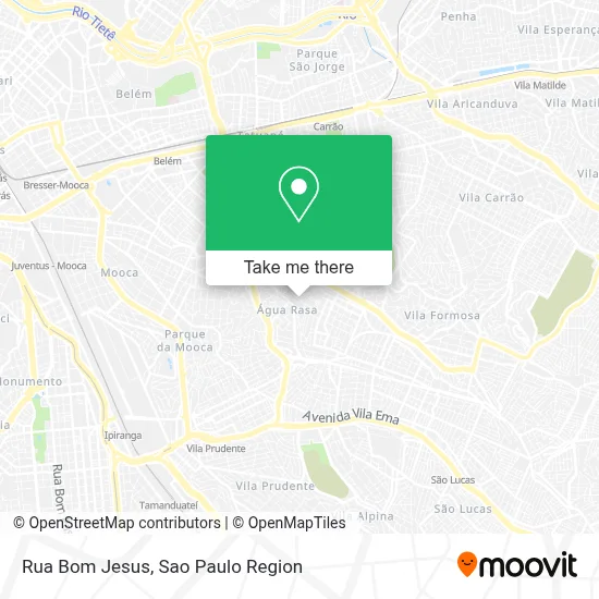 Rua Bom Jesus map