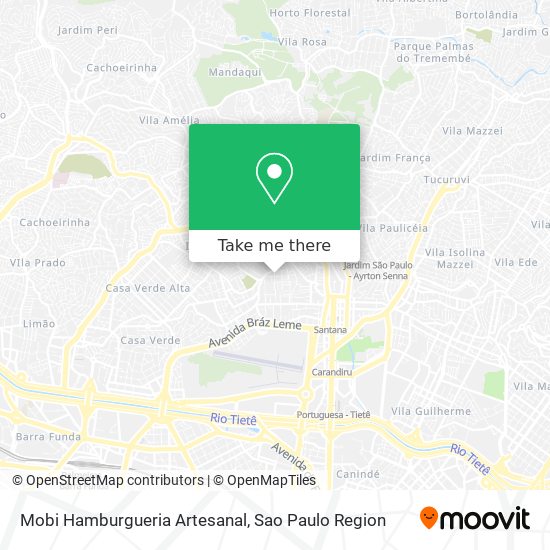 Mobi Hamburgueria Artesanal map