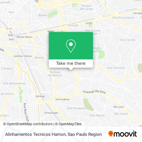 Alinhamentos Tecnicos Hamon map