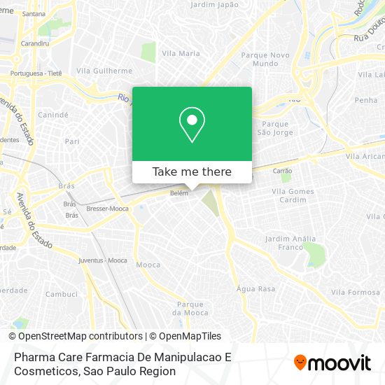 Pharma Care Farmacia De Manipulacao E Cosmeticos map