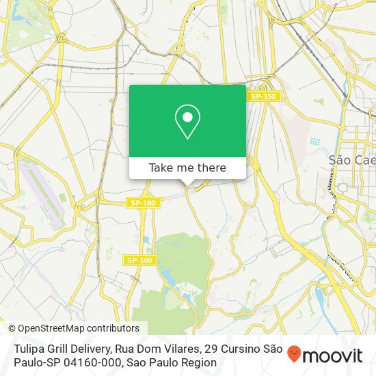 Tulipa Grill Delivery, Rua Dom Vilares, 29 Cursino São Paulo-SP 04160-000 map