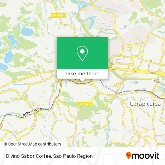 Divino Sabor Coffee map