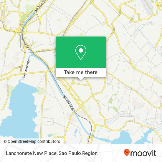 Mapa Lanchonete New Place