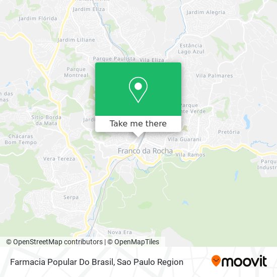 Farmacia Popular Do Brasil map