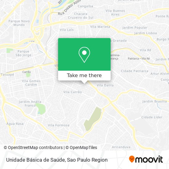 Unidade Básica de Saúde map