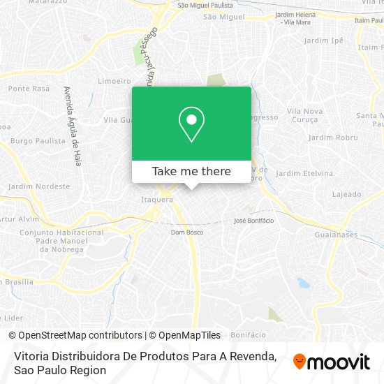 Vitoria Distribuidora De Produtos Para A Revenda map