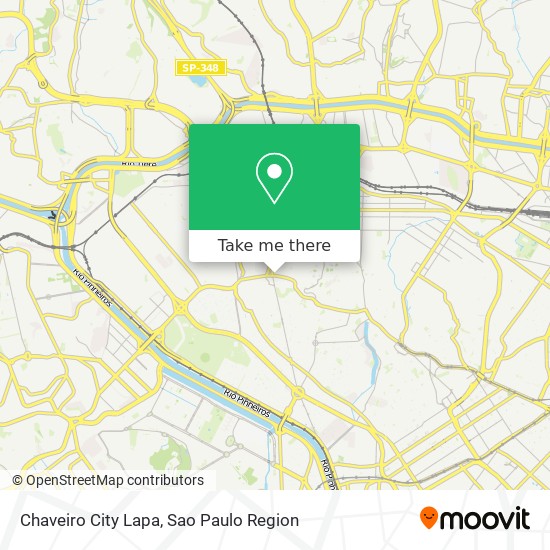 Mapa Chaveiro City Lapa