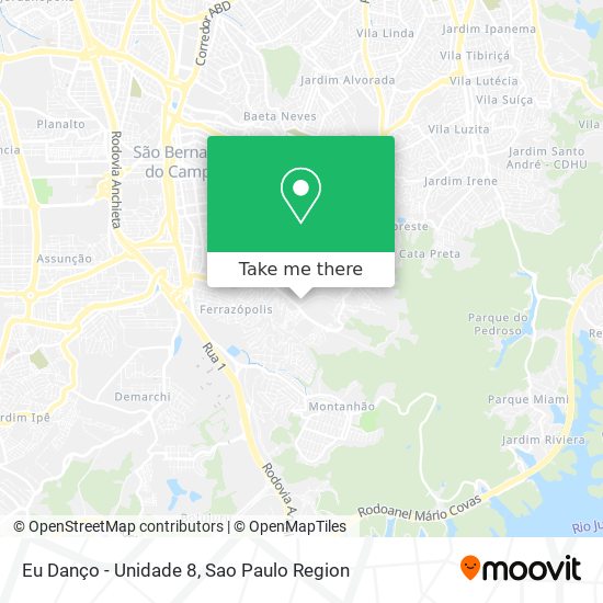 Eu Danço - Unidade 8 map
