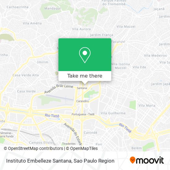 Instituto Embelleze Santana map