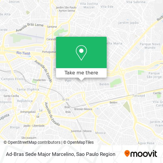 Ad-Bras Sede Major Marcelino map