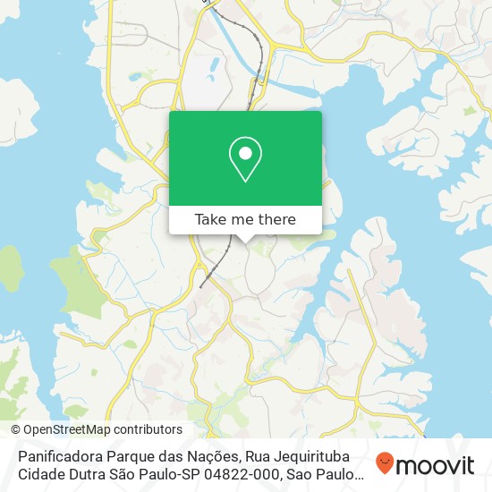 Panificadora Parque das Nações, Rua Jequirituba Cidade Dutra São Paulo-SP 04822-000 map