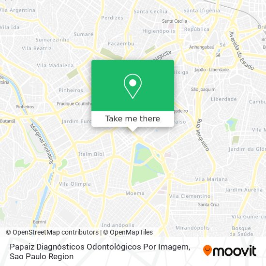 Papaiz Diagnósticos Odontológicos Por Imagem map