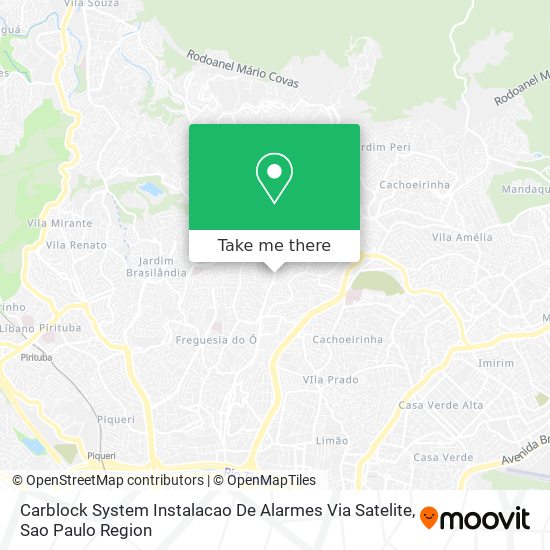 Mapa Carblock System Instalacao De Alarmes Via Satelite