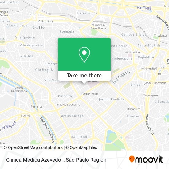 Clinica Medica Azevedo . map