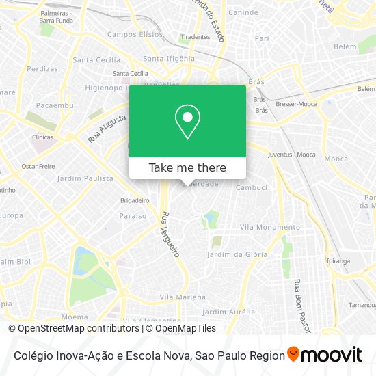 Colégio Inova-Ação e Escola Nova map