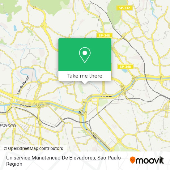 Mapa Uniservice Manutencao De Elevadores