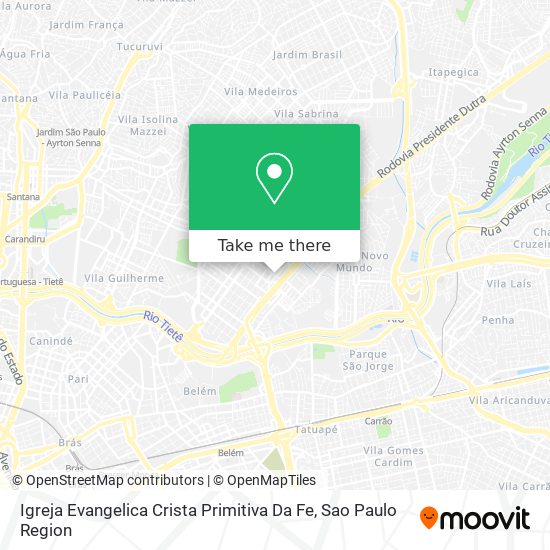 Igreja Evangelica Crista Primitiva Da Fe map