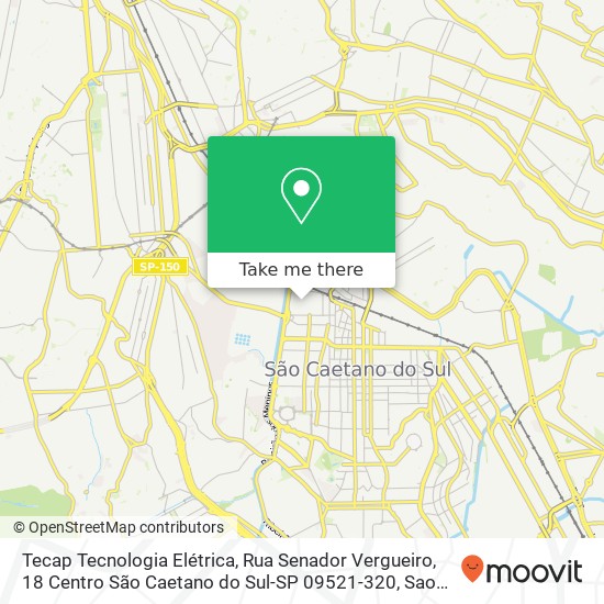Tecap Tecnologia Elétrica, Rua Senador Vergueiro, 18 Centro São Caetano do Sul-SP 09521-320 map