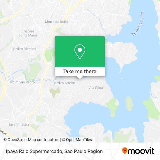 Ipava Raio Supermercado map