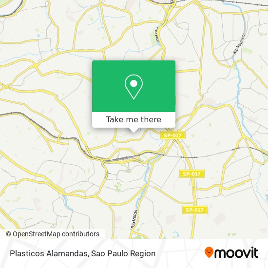Plasticos Alamandas map