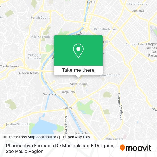 Mapa Pharmactiva Farmacia De Manipulacao E Drogaria