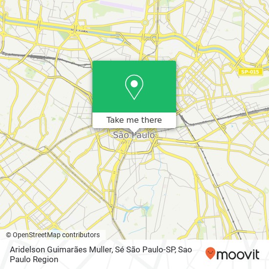 Aridelson Guimarães Muller, Sé São Paulo-SP map