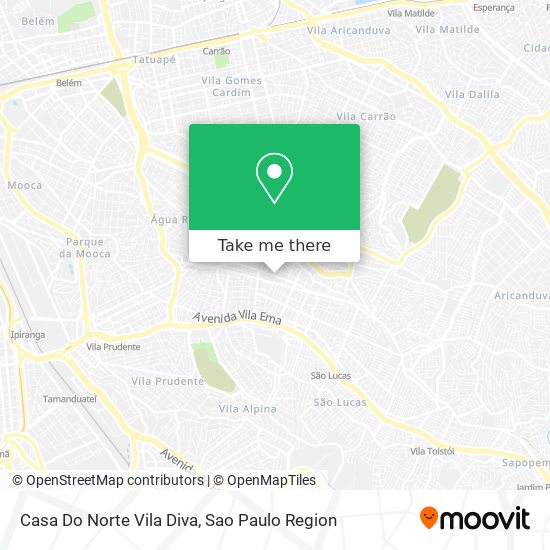 Casa Do Norte Vila Diva map