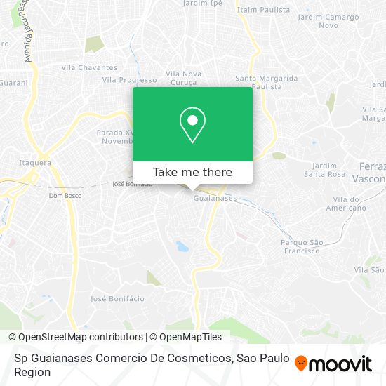 Sp Guaianases Comercio De Cosmeticos map
