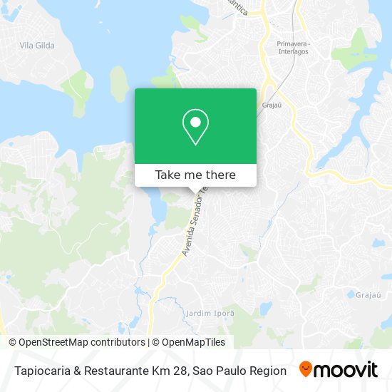 Mapa Tapiocaria & Restaurante Km 28