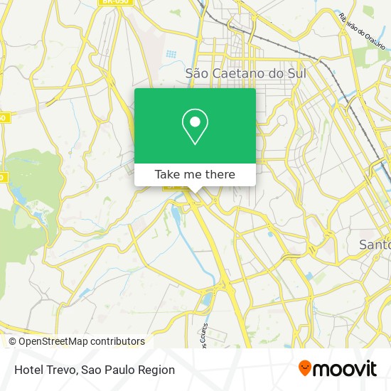 Hotel Trevo map