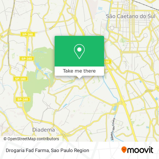 Drogaria Fad Farma map