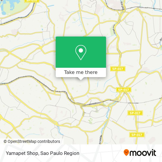 Mapa Yamapet Shop