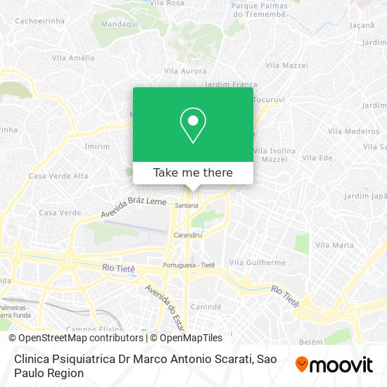 Clinica Psiquiatrica Dr Marco Antonio Scarati map